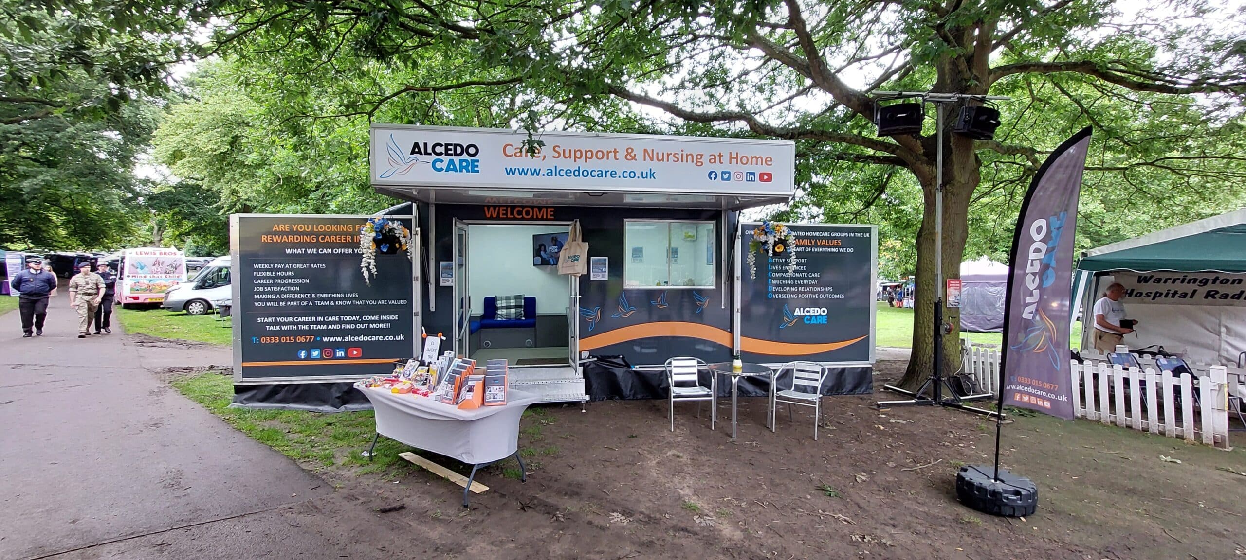 Alcedo Care events van attends Disability Awareness Day
