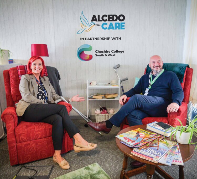 Alcedo Care Group has confirmed its partnership with Cheshire College South and West.