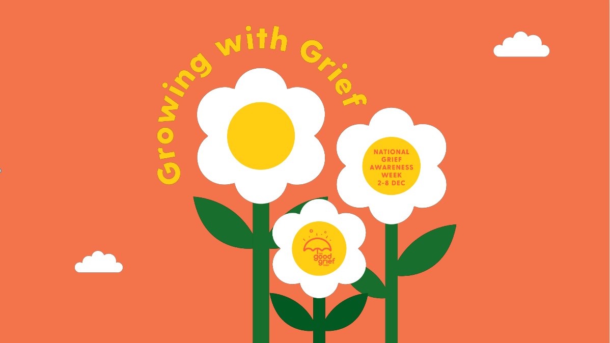 NGAW 25 Landscape Championed by The Good Grief Trust,, this year's theme is "Growing with grief",