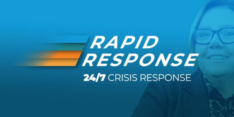 Launching Alcedo Cares Rapid Response Team