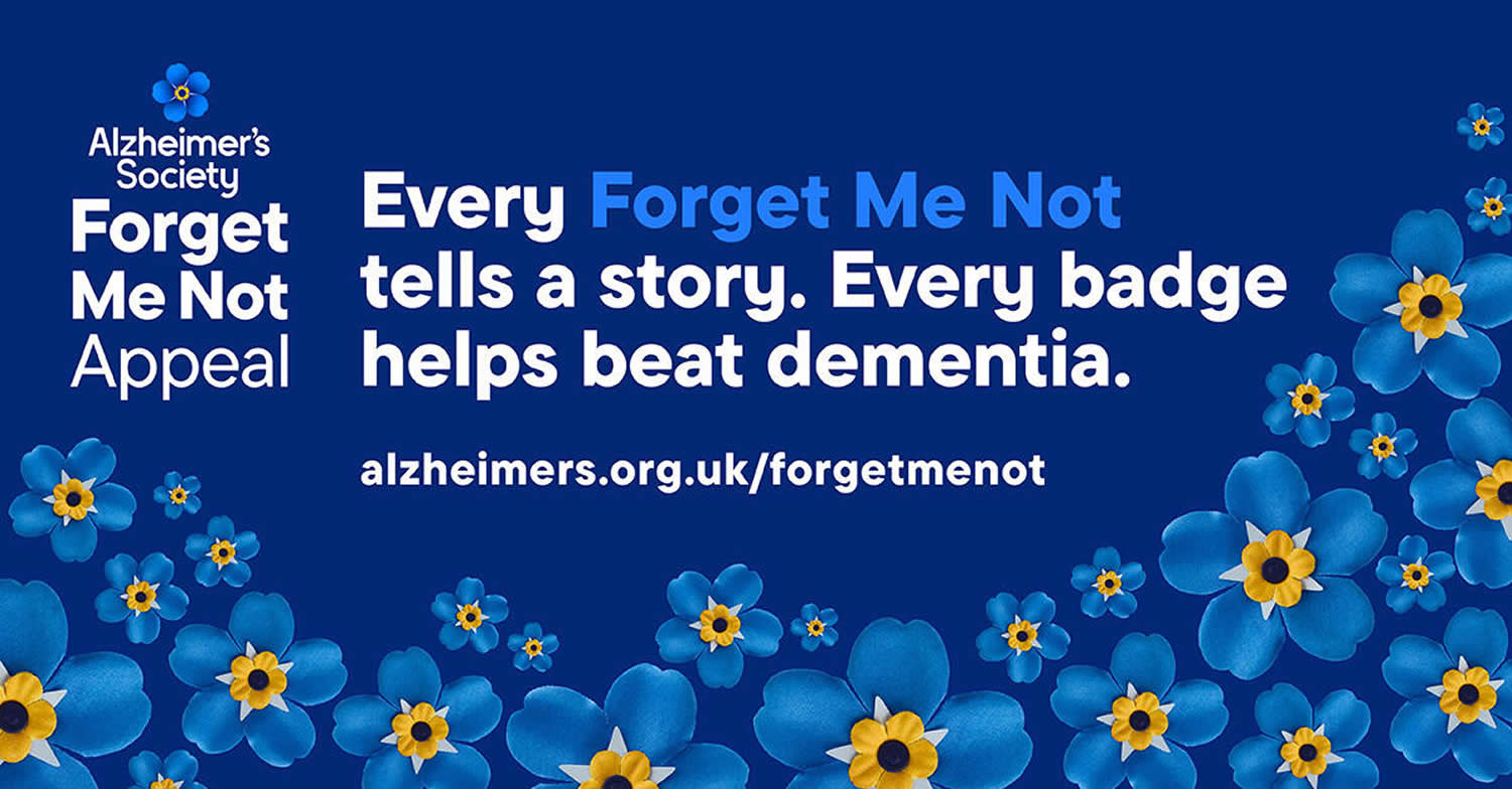Dementia Action Week 2026 - Forget Me Not Appeal